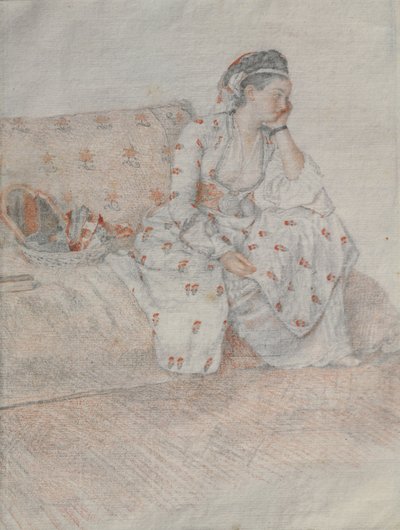 The Countess of Coventry in Turkish Costume by Jean Étienne Liotard